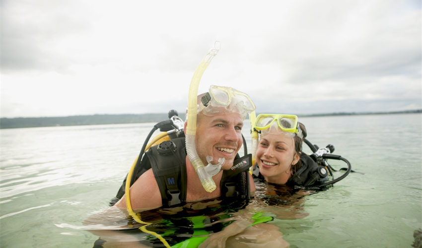 Enjoy Scuba Diving Among The Corals